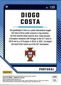 Diogo Costa - Panini Donruss Base Set 2024-25, Nr. 120 – Silver