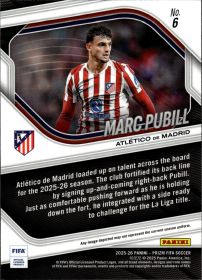 Marc Pubill - Panini Prizm FIFA Base Set 2025-26, Nr. 6 – Rookie Card