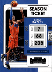 Darius Bazley - Panini Contenders Season Ticket 2021-22, Nr. 7