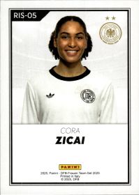 Cora Zicai - Panini DFB-Frauen Team-Set RIS 2025, Nr. RIS-05 – Insert