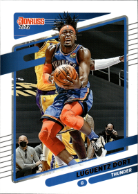 Luguentz Dort - Panini Donruss Base Set 2021-22, Nr. 152