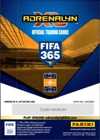 Arda Güler - Panini Adrenalyn XL FIFA 365 Fan Favourites 2026-27, Nr. 391 – Blue, Insert