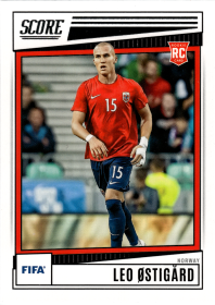 Leo Østigård - Panini Score FIFA Base Set 2022-23, Nr. 123