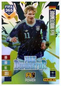Nick Woltemade - Panini Adrenalyn XL FIFA 365 Max Dominator 2026-27, Nr. 293 – Insert