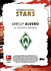 Skelly Alvero - Topps Bundesliga International Stars Base Set 2024-25