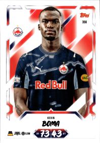 Kevin Boma - Topps Match Attax UEFA Club Competitions Base Set 2026-27, Nr. 356