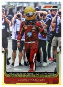 Lewis Hamilton - Topps Chrome Formula 1 On the Move 2025, Nr. 191