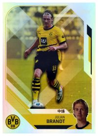 Julian Brandt - Topps Borussia Dortmund Team Set China Edition Base Set 2023-24, Nr. BVBC-16