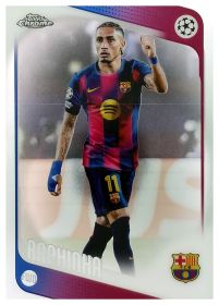 Raphinha - Topps Chrome UEFA Club Competitions Base Set 2025-26, Nr. 97